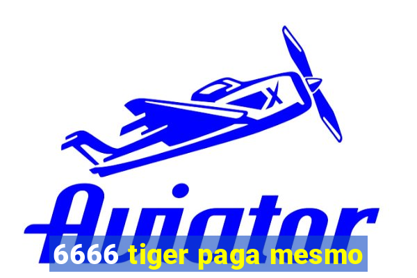 6666 tiger paga mesmo